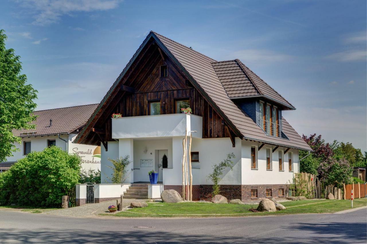 Spreewaldferienhaus - Urlaub Lübben エクステリア 写真